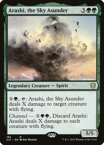Magic: The Gathering - Commander 2021 - Arashi, the Sky Asunder (185)