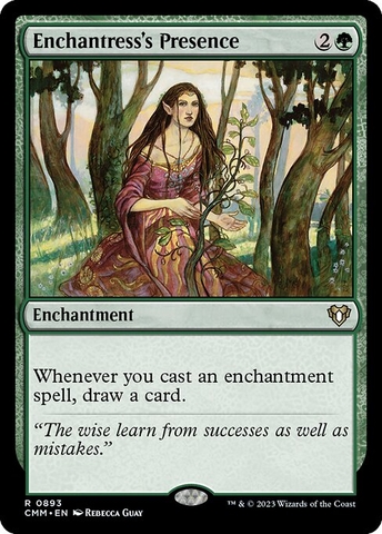 Magic: The Gathering - Commander Masters - Enchantress's Presence (893)