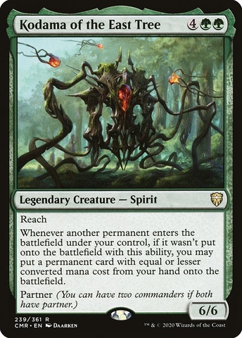 Magic: The Gathering - Commander Legends - Kodama of the East Tree (239) Foil