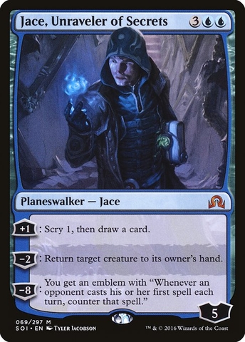 Magic: The Gathering - Shadows over Innistrad - Jace, Unraveler of Secrets (69)