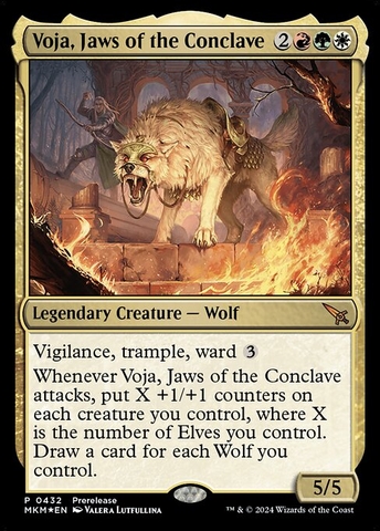 Magic: The Gathering - Murders at Karlov Manor - Voja, Jaws of the Conclave (432) Foil