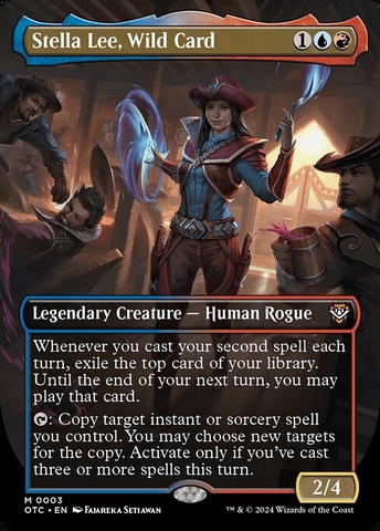 Magic: The Gathering - Outlaws of Thunder Junction Commander - Stella Lee, Wild Card (3)
