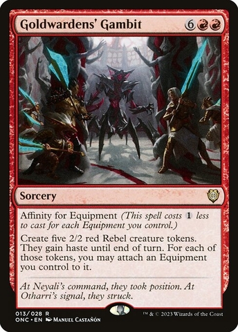 Magic: The Gathering - Phyrexia: All Will Be One Commander - Goldwardens' Gambit (13)