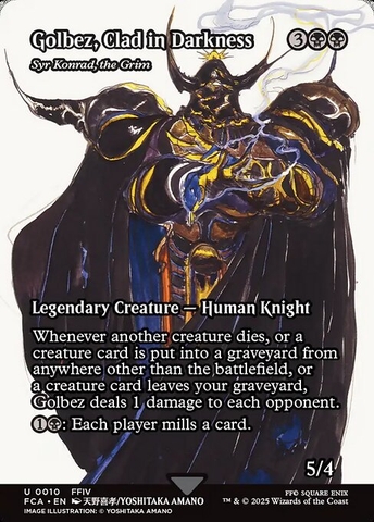 Magic: The Gathering - Final Fantasy: Through the Ages - Syr Konrad, the Grim (10)