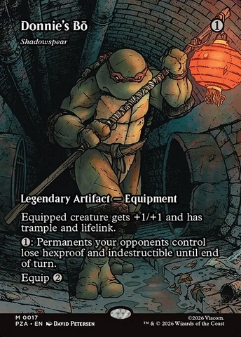 Magic: The Gathering - Teenage Mutant Ninja Turtles Source Material - Shadowspear (17)