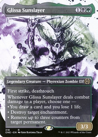 Magic: The Gathering - Phyrexia: All Will Be One - Glissa Sunslayer (318)