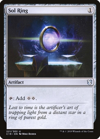 Magic: The Gathering - Commander 2019 - Sol Ring (221)