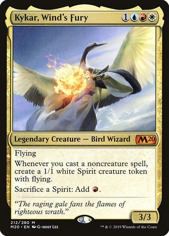 Magic: The Gathering - Core Set 2020 - Kykar, Wind's Fury (212) Foil