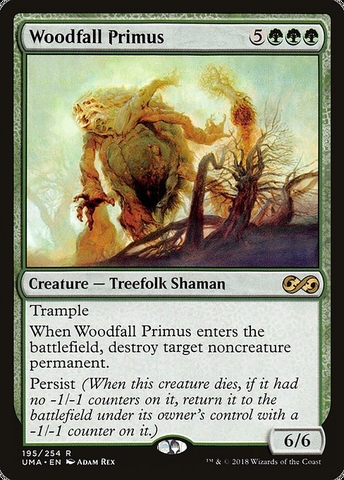 Magic: The Gathering - Ultimate Masters - Woodfall Primus (195)