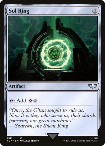 Magic: The Gathering - Warhammer 40,000 Commander - Sol Ring (252)