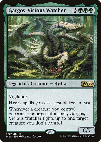 Magic: The Gathering - Core Set 2020 - Gargos, Vicious Watcher (172)