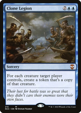 Magic: The Gathering - New Capenna Commander - Clone Legion (215)