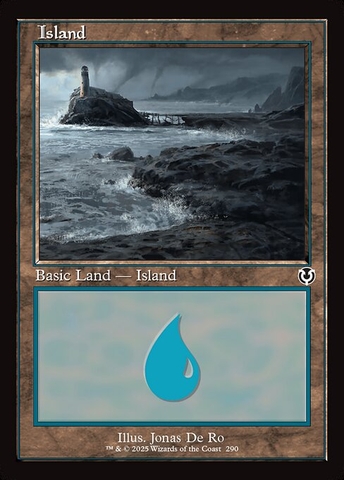Magic: The Gathering - Innistrad Remastered - Island (290) Foil