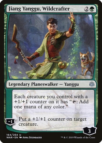Magic: The Gathering - War of the Spark - Jiang Yanggu, Wildcrafter (164)