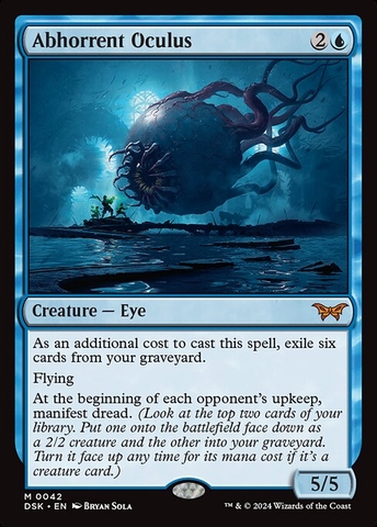 Magic: The Gathering - Duskmourn: House of Horror - Abhorrent Oculus (42)