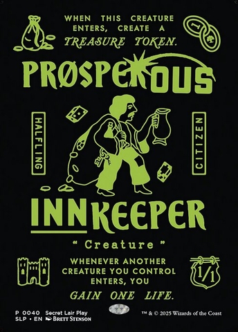 Magic: The Gathering - Secret Lair Promo - Prosperous Innkeeper (40)