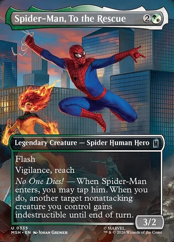 Magic: The Gathering - Marvel Super Heroes - Spider-Man, To the Rescue (335)