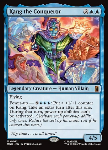 Magic: The Gathering - Marvel Super Heroes - Kang the Conqueror (62)