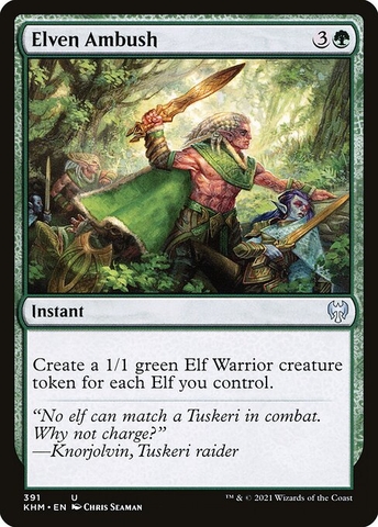 Magic: The Gathering - Kaldheim - Elven Ambush (391)