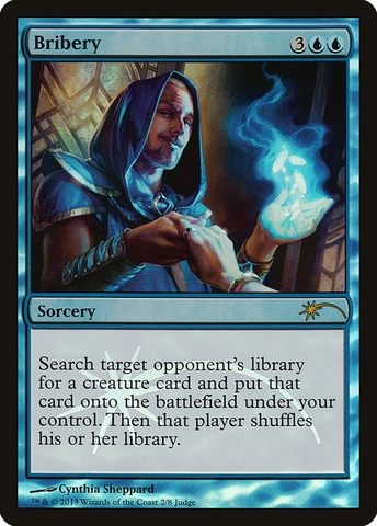 Magic: The Gathering - Judge Gift Cards 2013 - Bribery (2) Foil