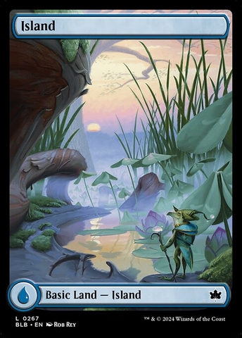 Magic: The Gathering - Bloomburrow - Island (267) Foil