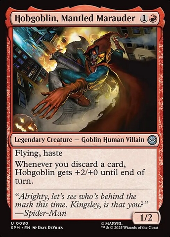 Magic: The Gathering - Marvel's Spider-Man - Hobgoblin, Mantled Marauder (80)