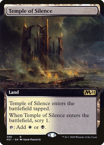 Magic: The Gathering - Core Set 2021 - Temple of Silence (390)