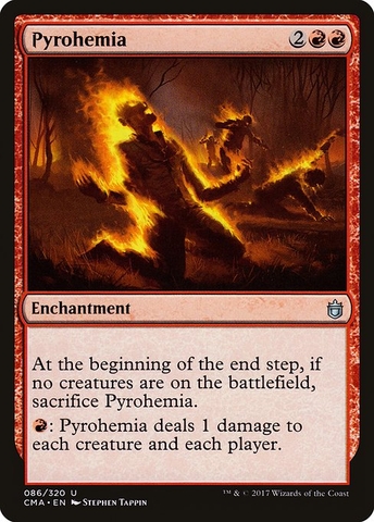 Magic: The Gathering - Commander Anthology - Pyrohemia (86)