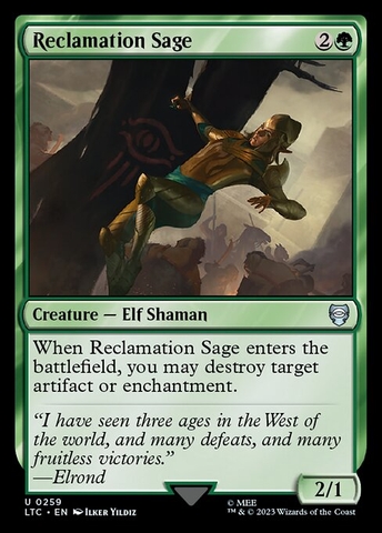 Magic: The Gathering - Tales of Middle-earth Commander - Reclamation Sage (259)