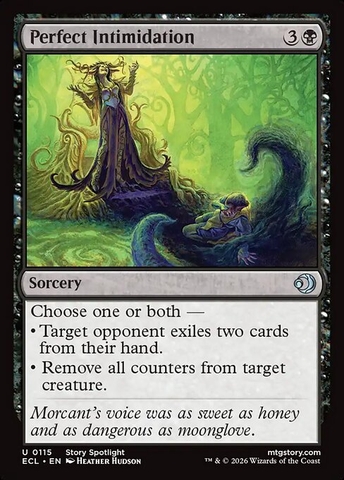 Magic: The Gathering - Lorwyn Eclipsed - Perfect Intimidation (115)