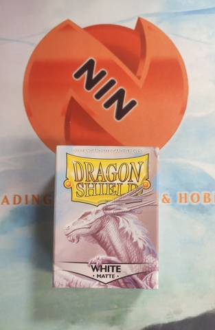 Bọc bài Dragon Shield Sleeve - Matte Standard Size 100 - White