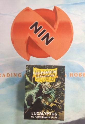 Bọc bài Dragon Shield Sleeve - Matte Dual Standard Size 100 - Eucalyptus
