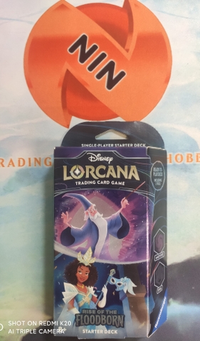 Disney Lorcana - Rise of the Floodborn - Starter Deck: Amethyst & Steel