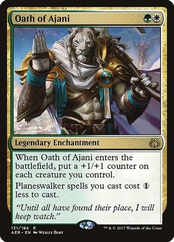 Magic: The Gathering - Aether Revolt - Oath of Ajani (131)