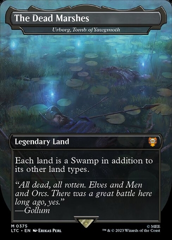 Magic: The Gathering - Tales of Middle-earth Commander - Urborg, Tomb of Yawgmoth (375) Foil