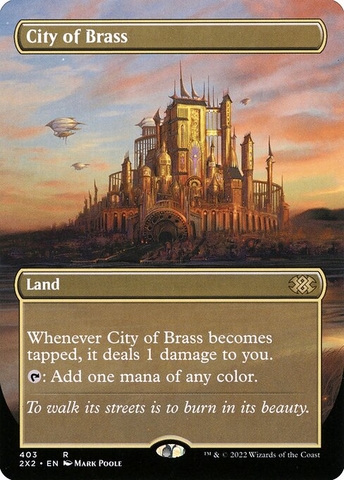Magic: The Gathering - Double Masters 2022 - City of Brass (403)