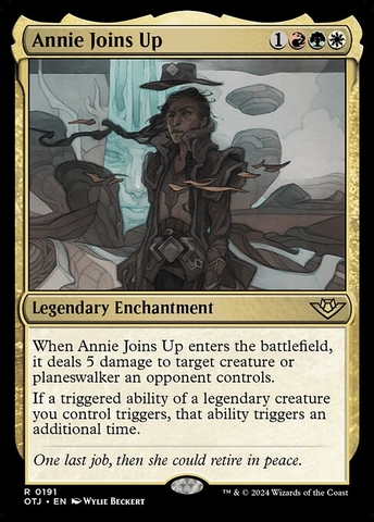 Magic: The Gathering - Outlaws of Thunder Junction - Annie Joins Up (191)