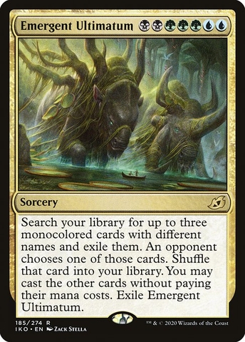 Magic: The Gathering - Ikoria: Lair of Behemoths - Emergent Ultimatum (185)