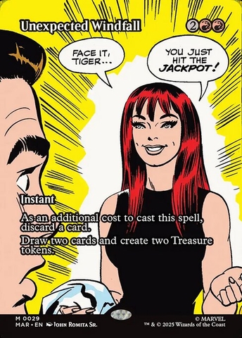 Magic: The Gathering - Marvel Universe - Unexpected Windfall (29)