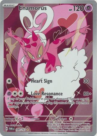 Pokemon TCG - Scarlet & Violet: Twilight Masquerade -  Enamorus - Illustration Rare