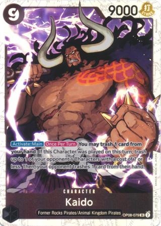 One Piece Card Game - Two Legends (OP-08) - Kaido - 079 - Super Rare