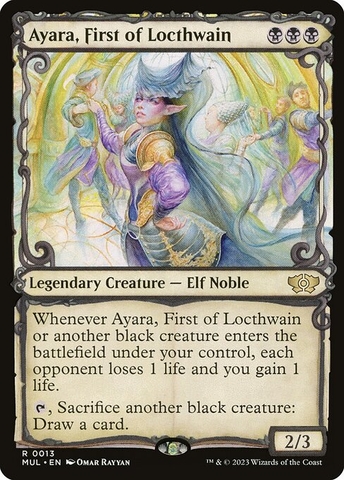 Magic: The Gathering - Multiverse Legends - Ayara, First of Locthwain (13)