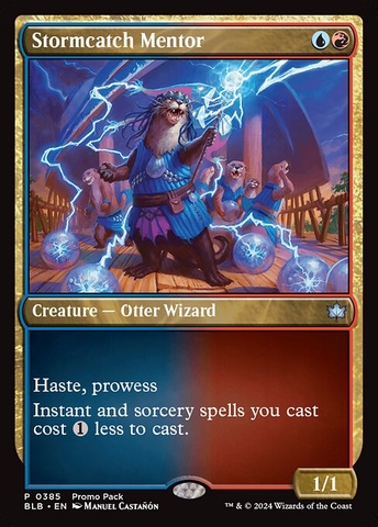 Magic: The Gathering - Bloomburrow - Stormcatch Mentor (385) Foil
