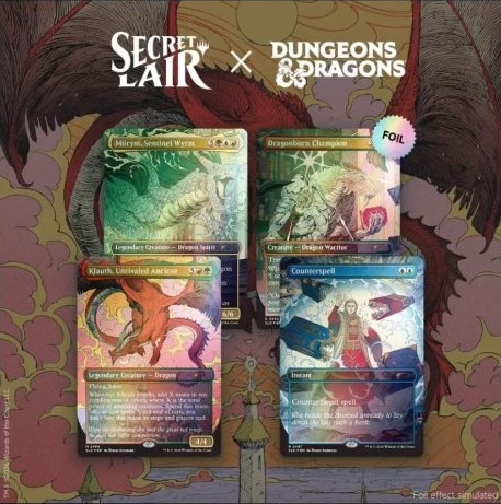 [Pre-Order] Magic the Gathering - Secret Lair x Dungeons & Dragons - Whispers in Candlekeep