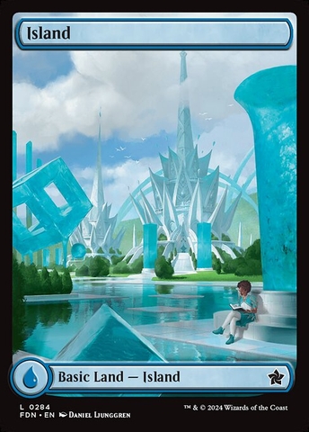 Magic: The Gathering - Foundations - Island (284)