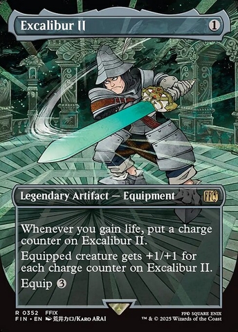 Magic: The Gathering - Final Fantasy - Excalibur II (352)
