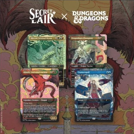 Magic the Gathering - Secret Lair x Dungeons & Dragons - Whispers in Candlekeep