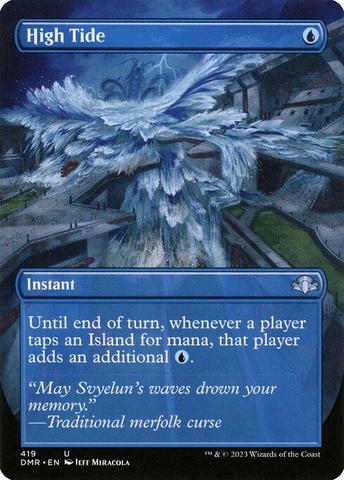 Magic: The Gathering - Dominaria Remastered - High Tide (419)