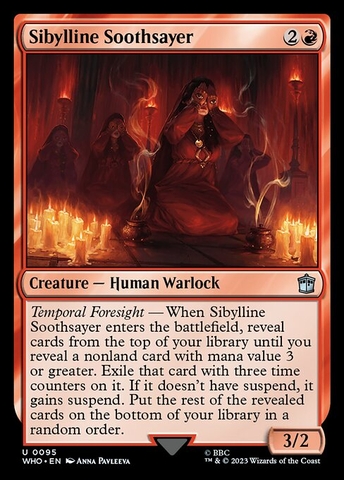 Magic: The Gathering - Doctor Who - Sibylline Soothsayer (95)
