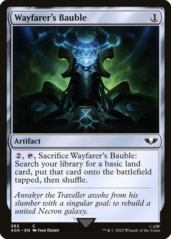 Magic: The Gathering - Warhammer 40,000 Commander - Wayfarer's Bauble (262)